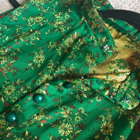 Gorgeous Silk Top + Net Scarf - Picture 4 of 6